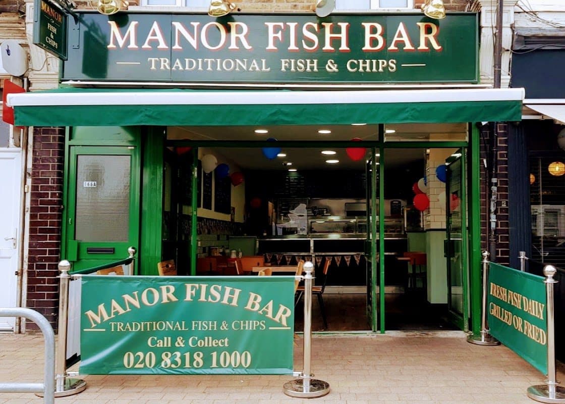 Manor Fish Bar — photo from its Google Maps listing